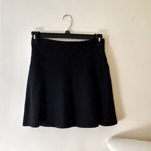 Athleta, 0, A-Line, textured & structured mini skirt, side zip, wardrobe staple!